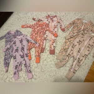 6 SHEIN long sleeve rompers
